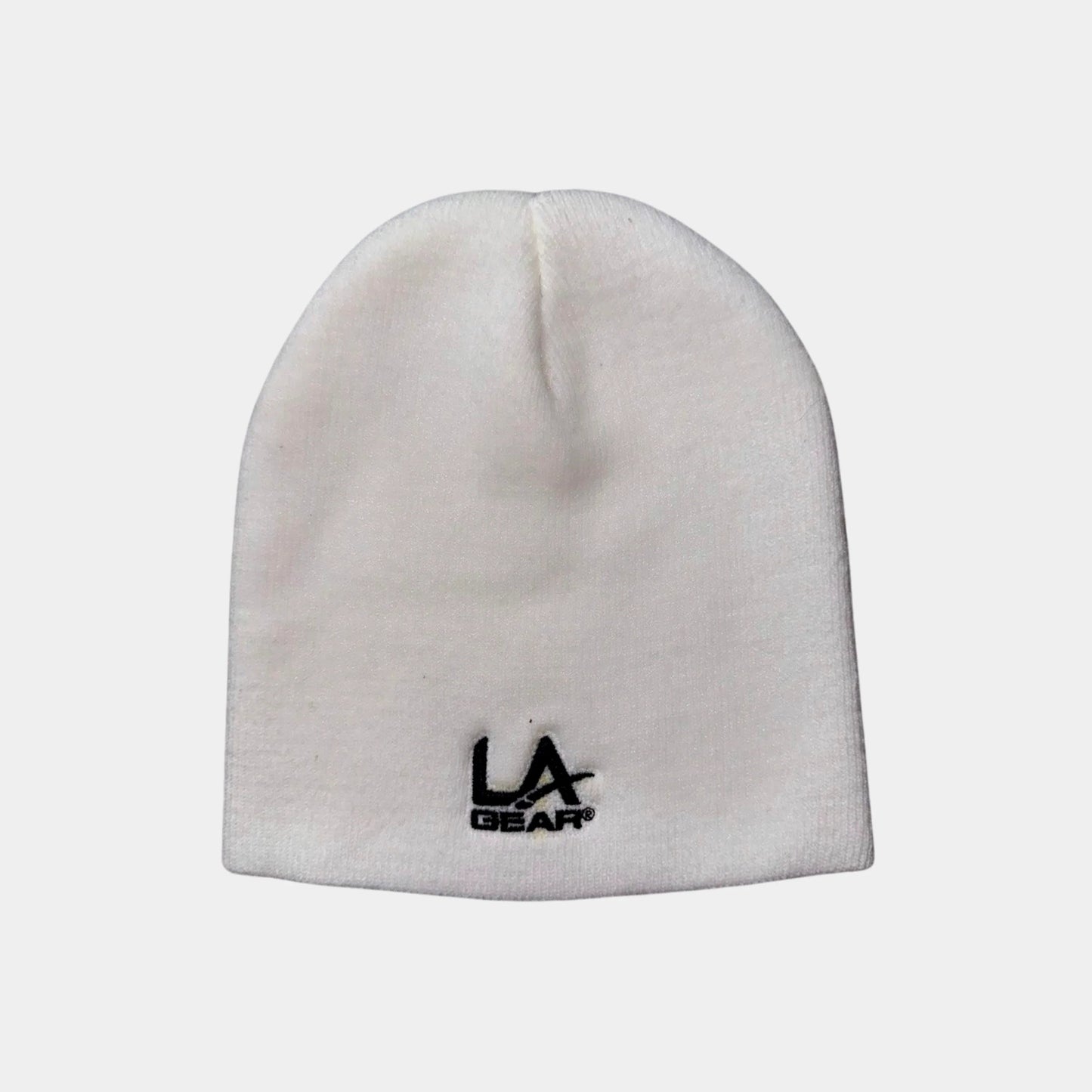 LA Gear Embroidered Beanie | Off-White
