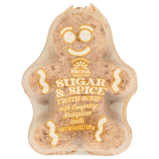 PACHA Soap Co. Froth Bomb, Sugar & Spice