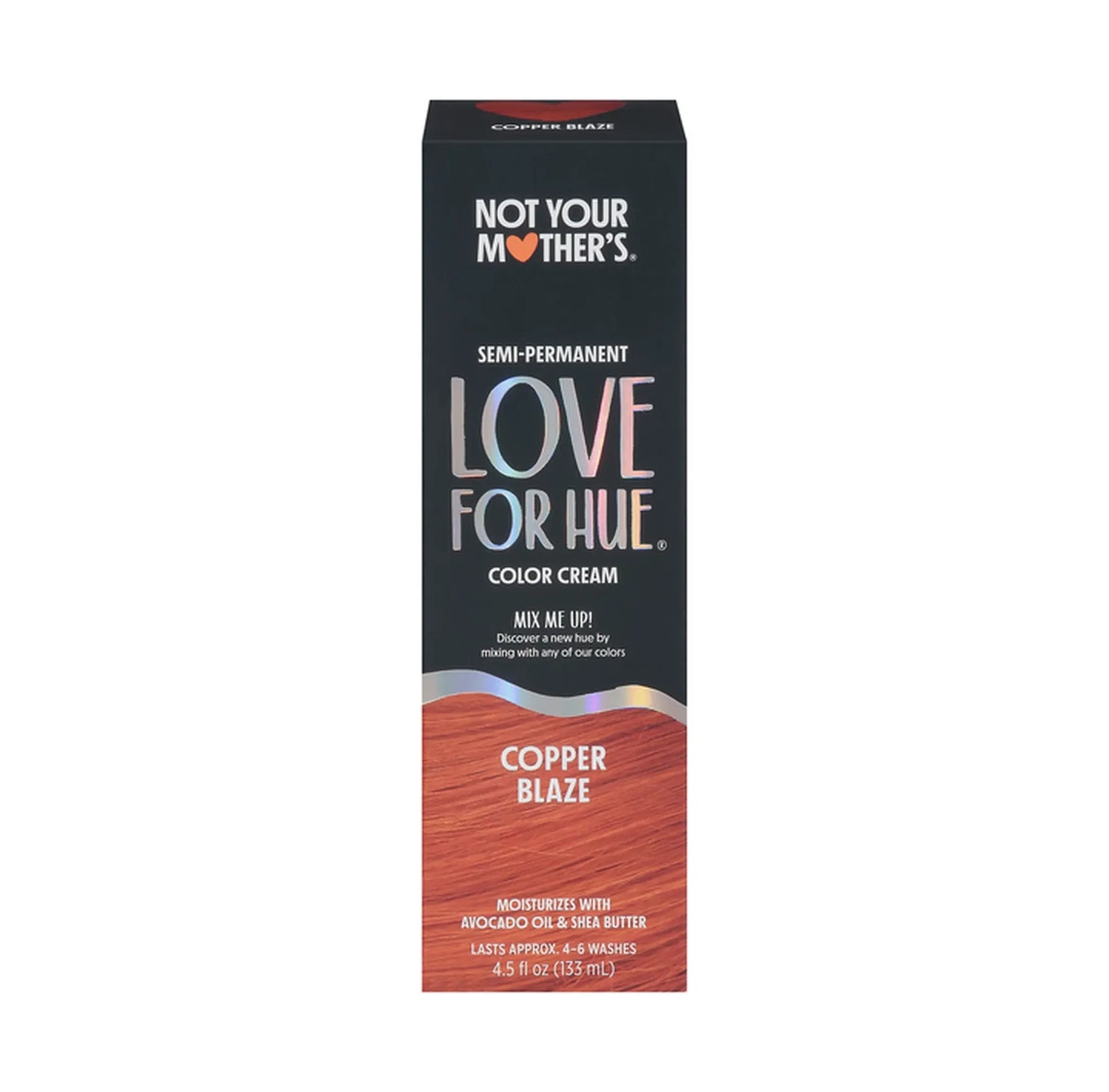 Not Your Mother's Semi Permanent Love for Hue Color Cream COPPER BLAZE - New