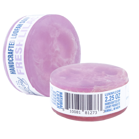 Fresh Lilac Loofah Soap