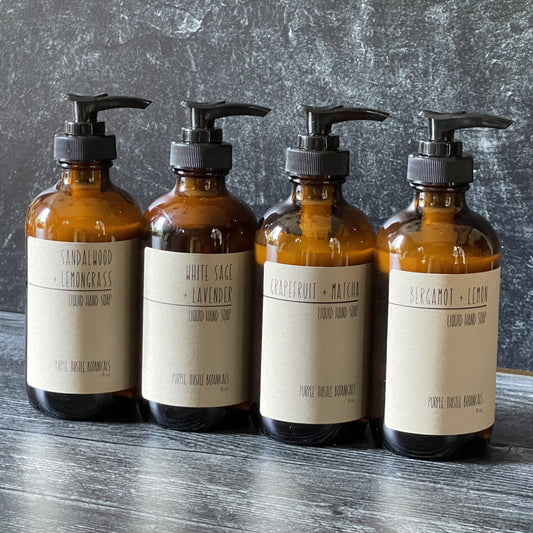 Bergamot + Lemon Liquid Hand Soap