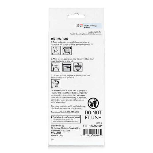 McKesson Commode Liners