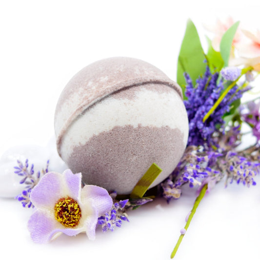 Bath Bomb | Rosemary Lavender | Bath Bomb Made with Essential Oils | 2.5" Round