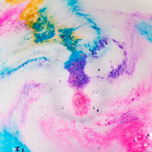 Bath Bomb | Rainbow Burst Bath Bomb |  Ice Cream