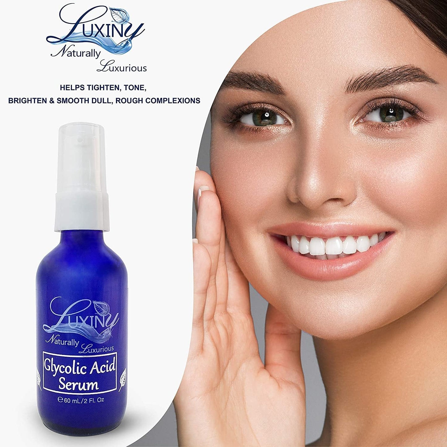 Exfolianting Serum | Glycolic Acid Serum Treatment | Natural Skincare Serum