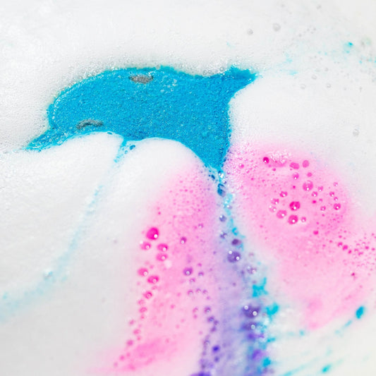 Bath Bomb | Rainbow Burst Bath Bomb | Dolphin