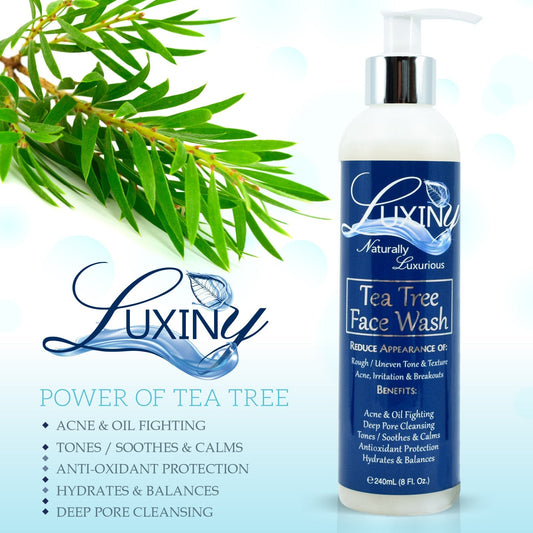 Tea Tree Face Wash | Natural Face Wash | Gentle Fash Wash | Acne Fighting Face Wash