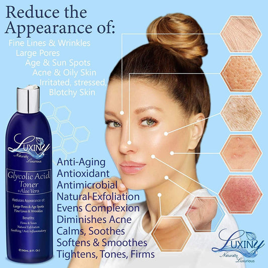 Exfoliating Toner | Witch Hazel | Glycolic Acid And Witch Hazel | Natural Skincare