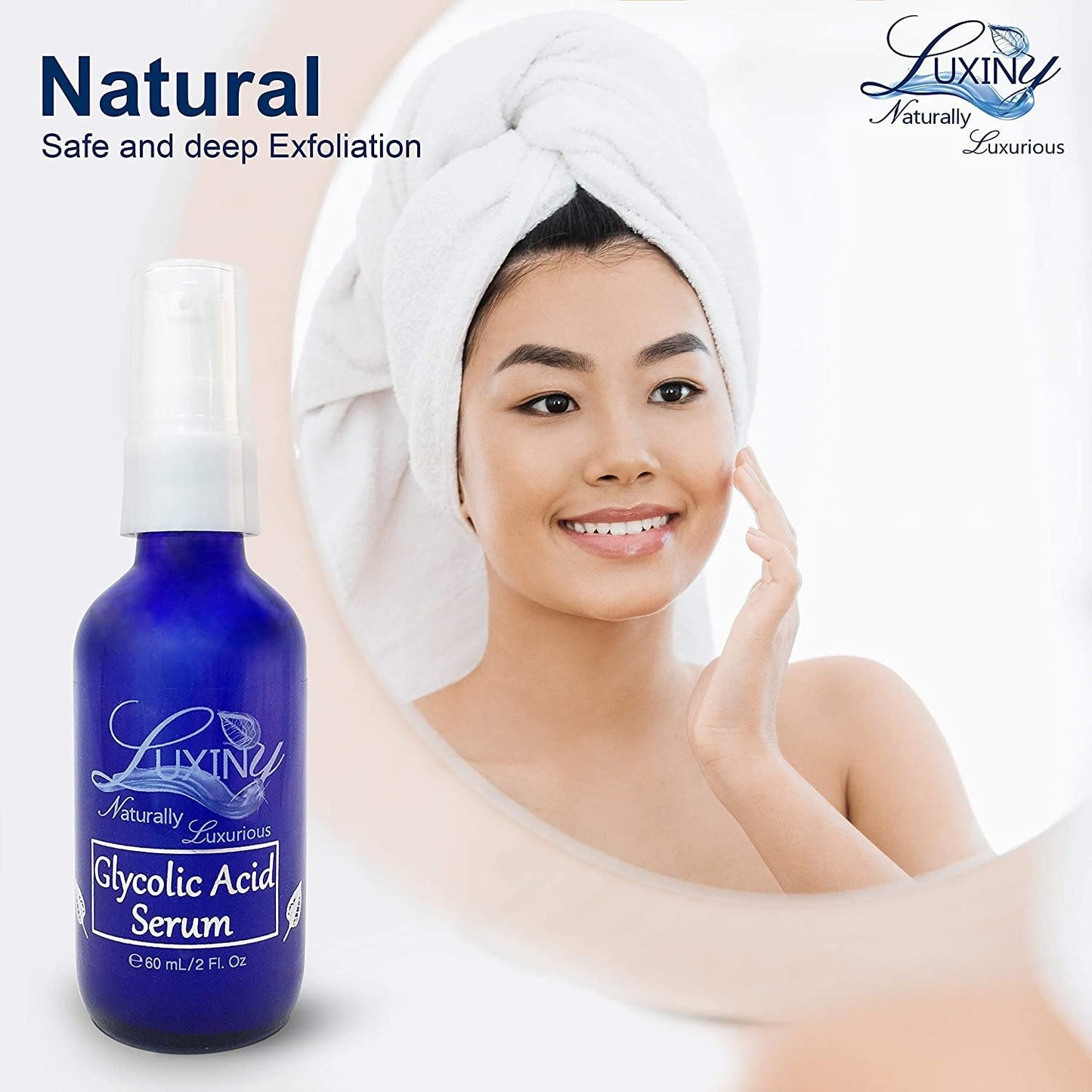 Exfolianting Serum | Glycolic Acid Serum Treatment | Natural Skincare Serum