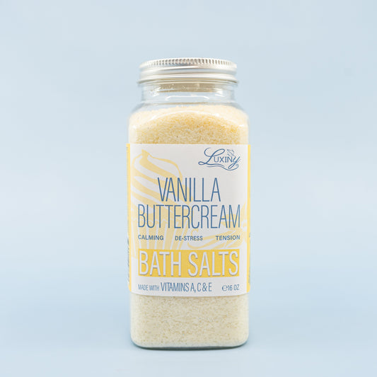 Bath Salts | Vanilla Buttercream | Large