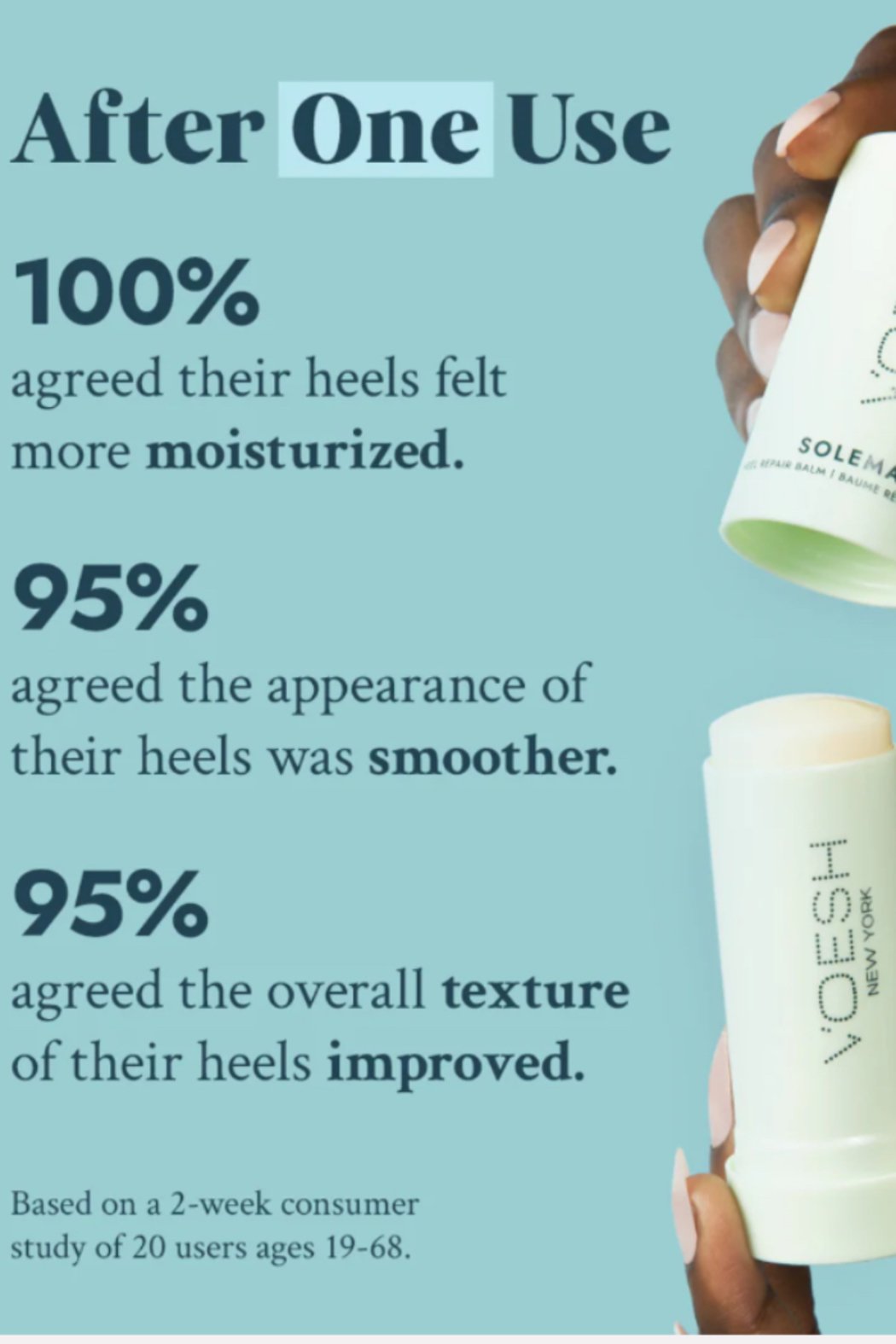 Mint Heel Repair Duo