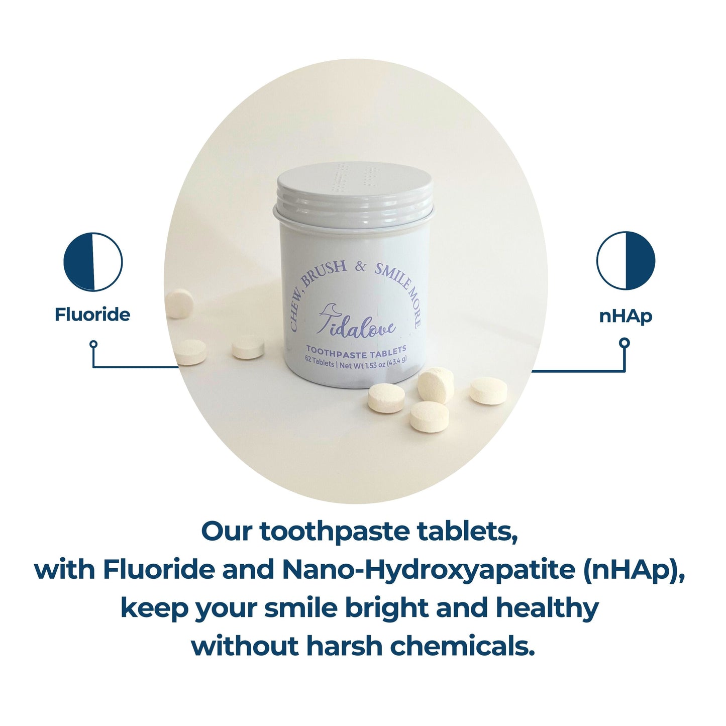 Cool Mint Toothpaste Tablets