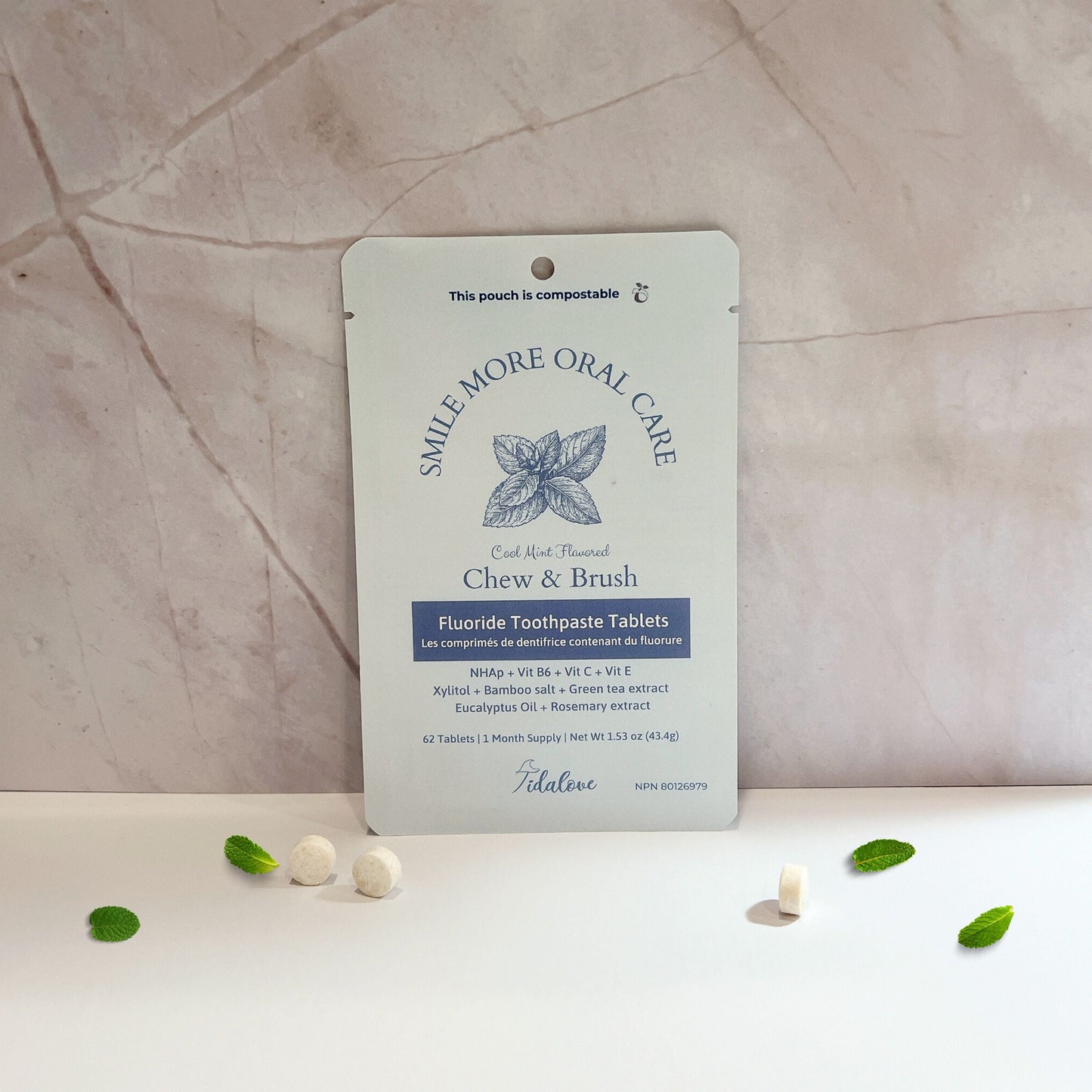 Cool Mint Toothpaste Tablets