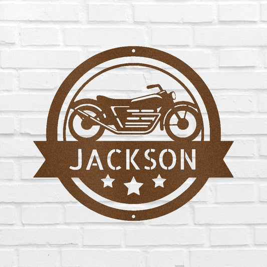 Motorcycle Personalized Gifts - Custom Metal Sign
