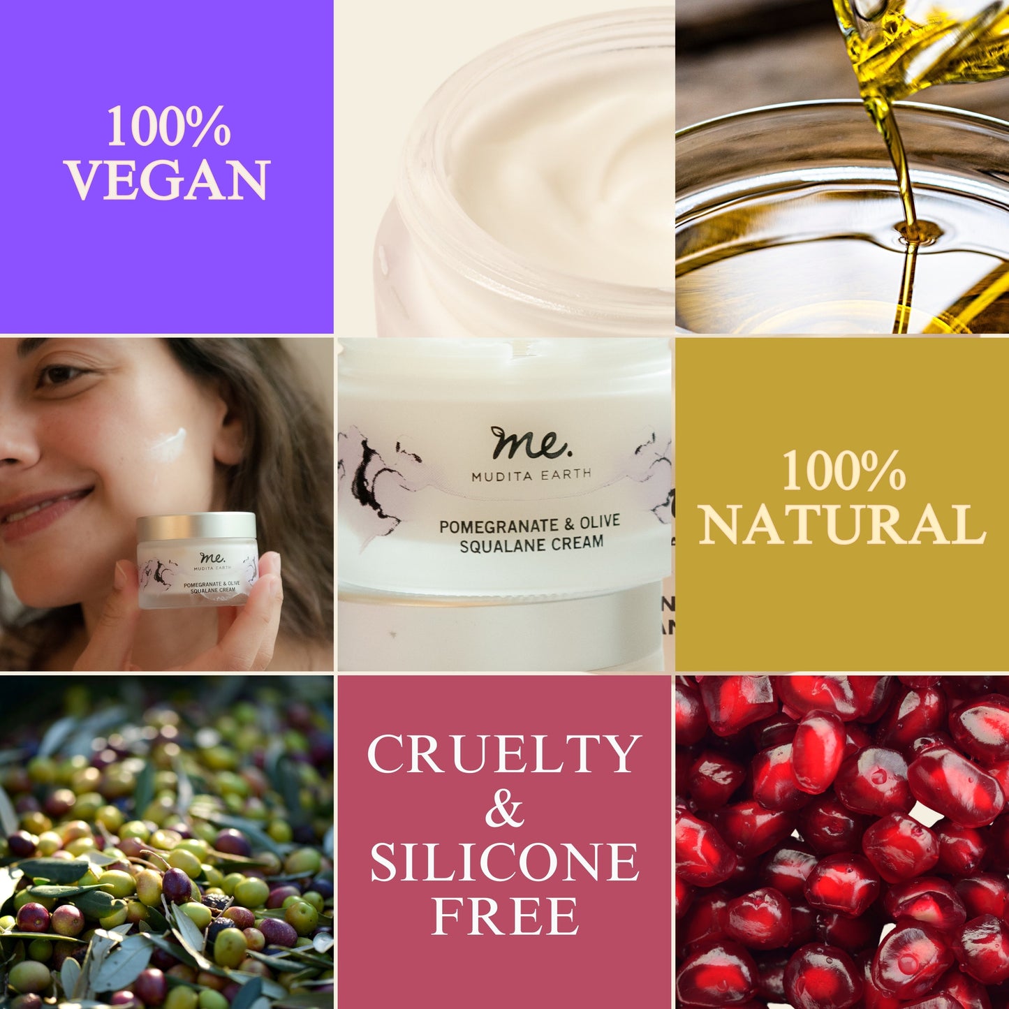 Pomegranate & Olive Squalane Cream