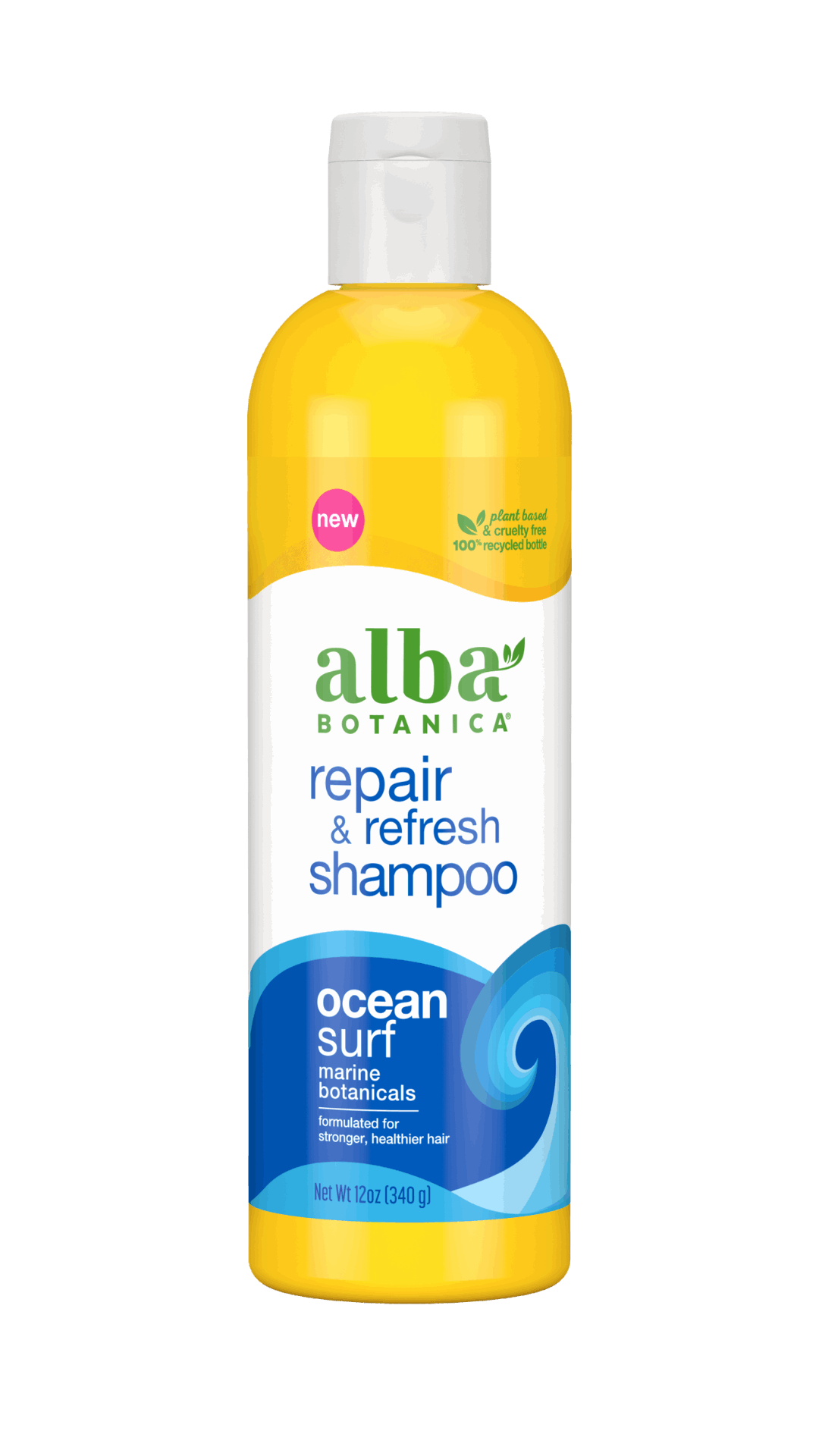 Alba Botanica Ocean Surf Shampoo (12 Fl Oz)