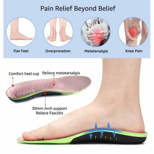 STQ Women’s Slip On Sneakers Orthopedic Comfort Size 8 Light Gray Pink