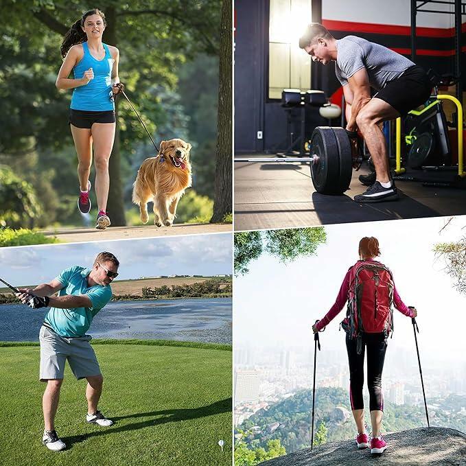 NTCARE Men's Athletic Ankle Socks 6 Pairs Cushioned Low Cut Arch Support