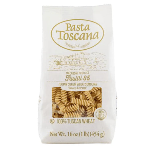 Fusilli Pasta, 1 Lb, Pack of 12 by Pasta Toscana