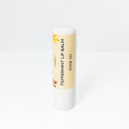 Peppermint lip balm