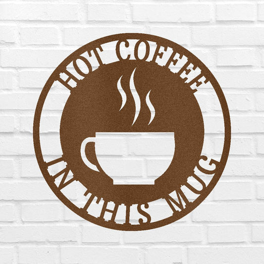 Coffee Haze Personalized Gifts - Custom Metal Sign