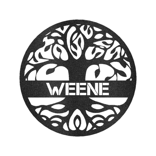 Tree of Life Sign - Custom Metal Sign, Family Tree, Wedding Present