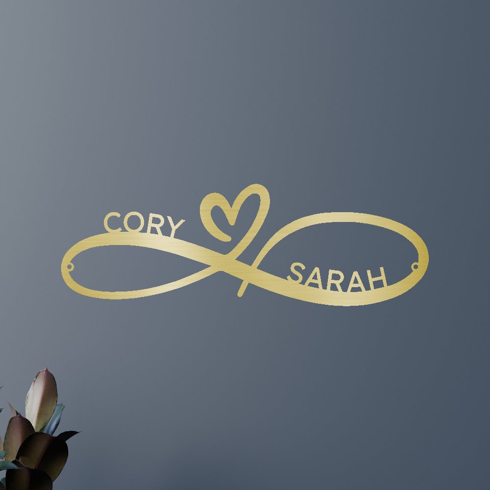 Wedding Gift Couples Personalized Gifts - Custom Metal Sign