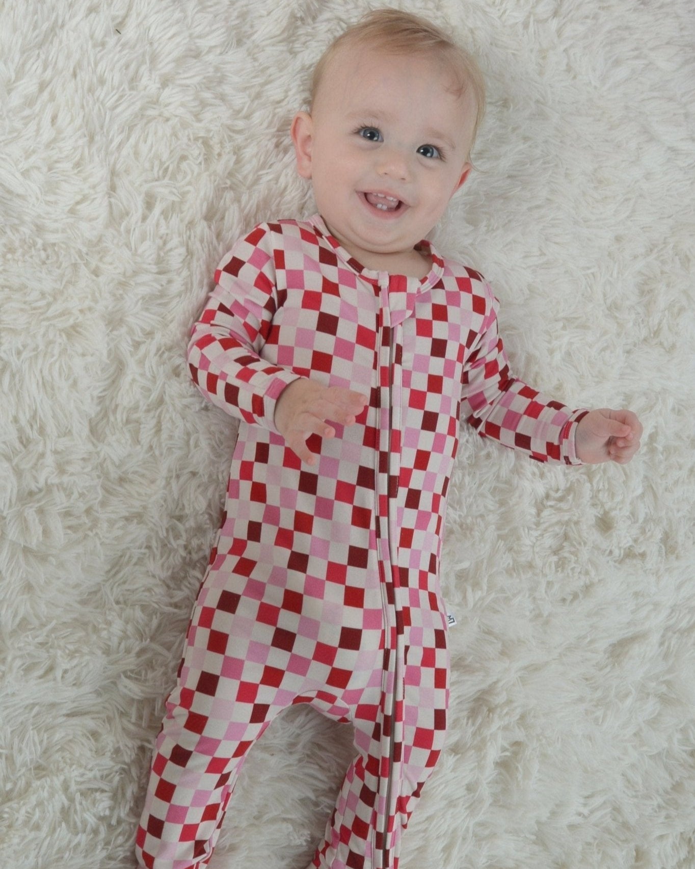 Pink Bamboo Infant One-Piece