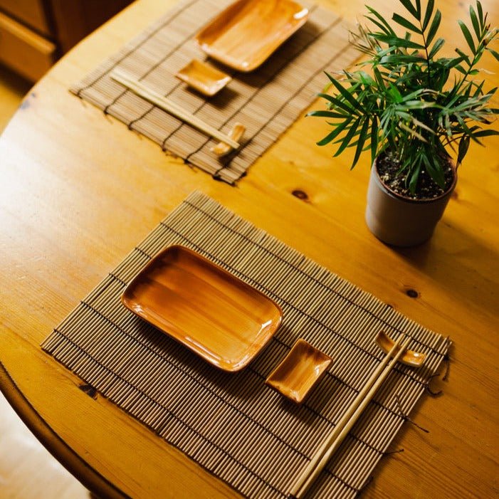 Porcelain Sushi Plate Set