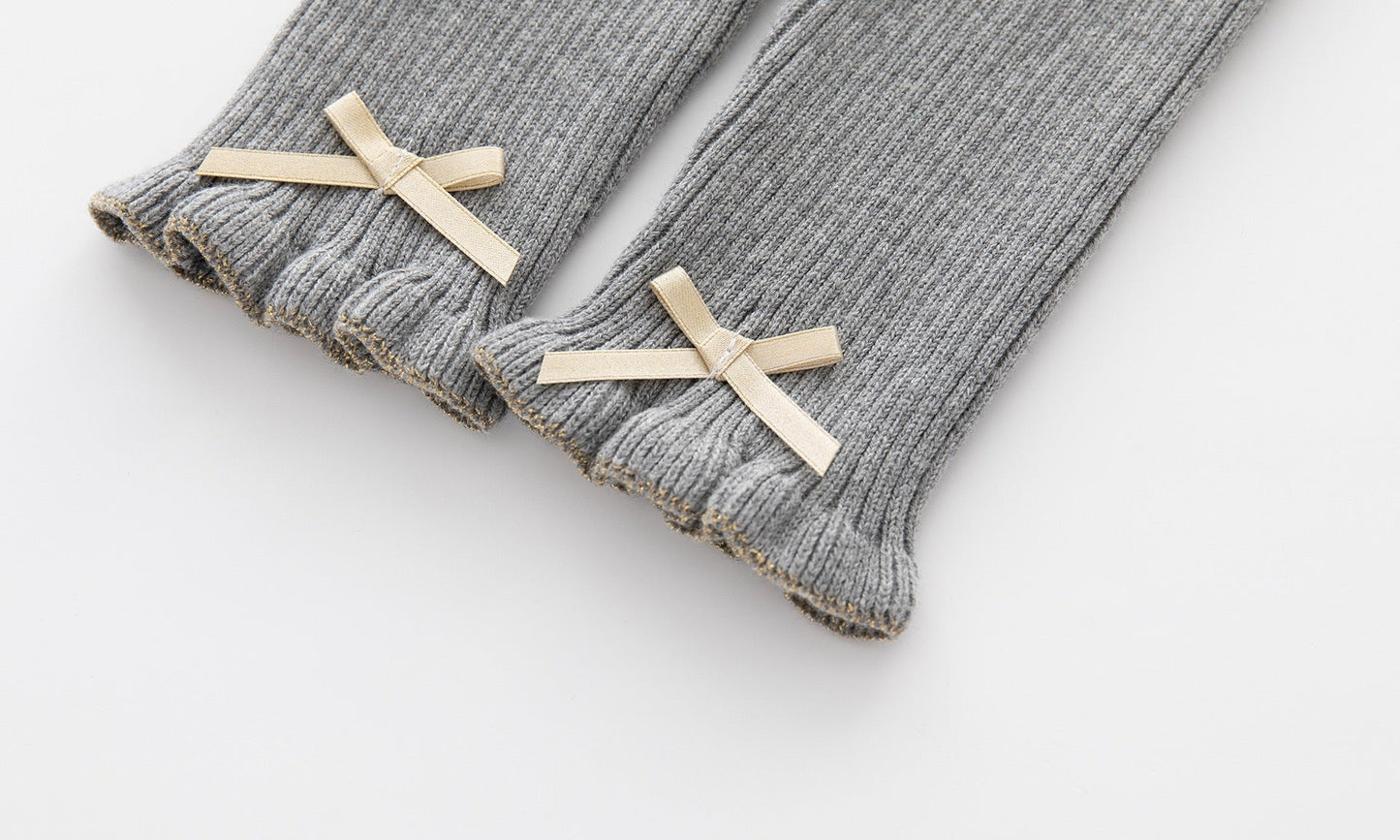 Baby Girl Bow Tie Patched Design Comfy Pants