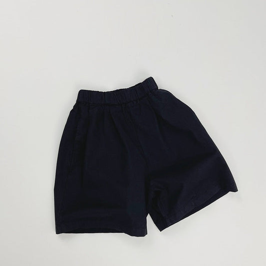 Summer Arrival Unisex Casual Solid Color Cotton Shorts