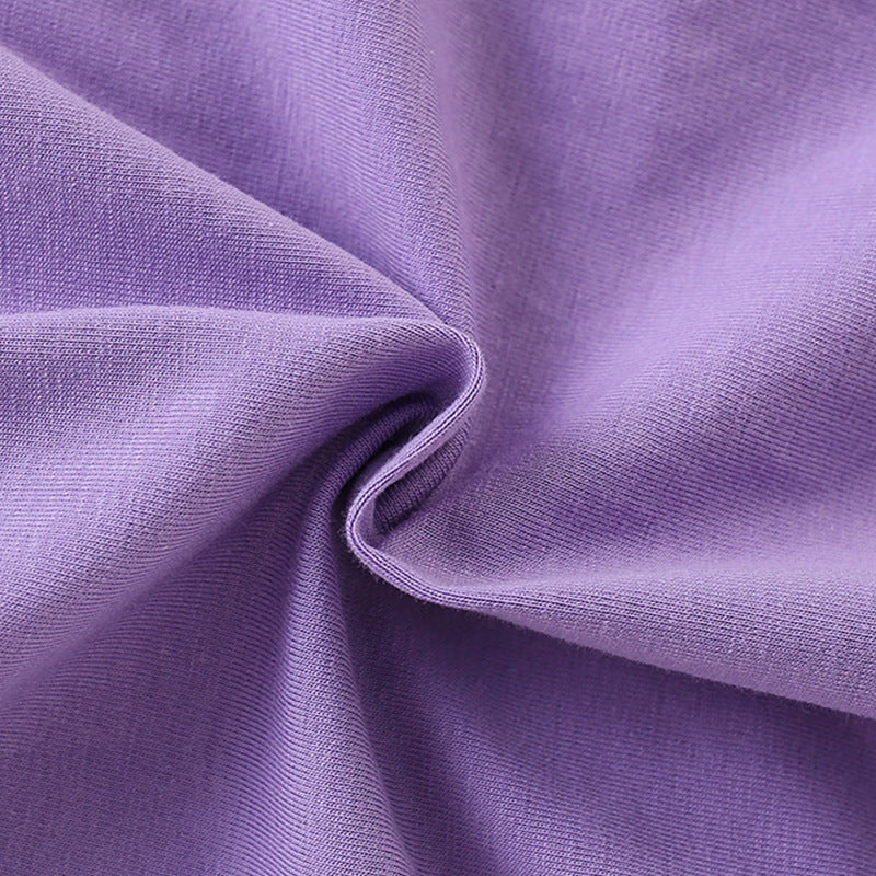 Summer Arrival Animals Cartoon Pattern Short Sleeves Dress for Stylish Girls