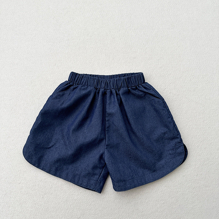Summer Arrival Unisex Blue Denim Shorts