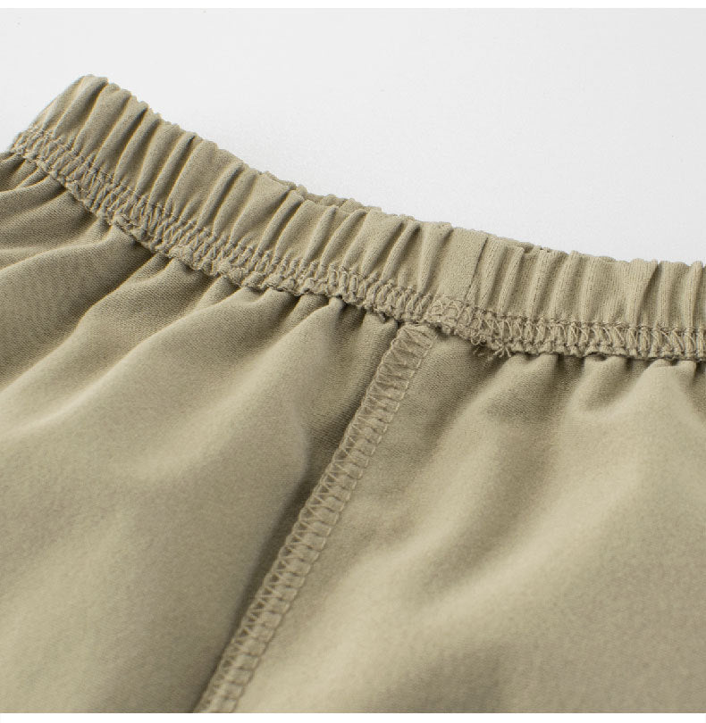 Children’s Summer Boys’ Solid Color Thin Breathable Pants – Casual Kids Trousers
