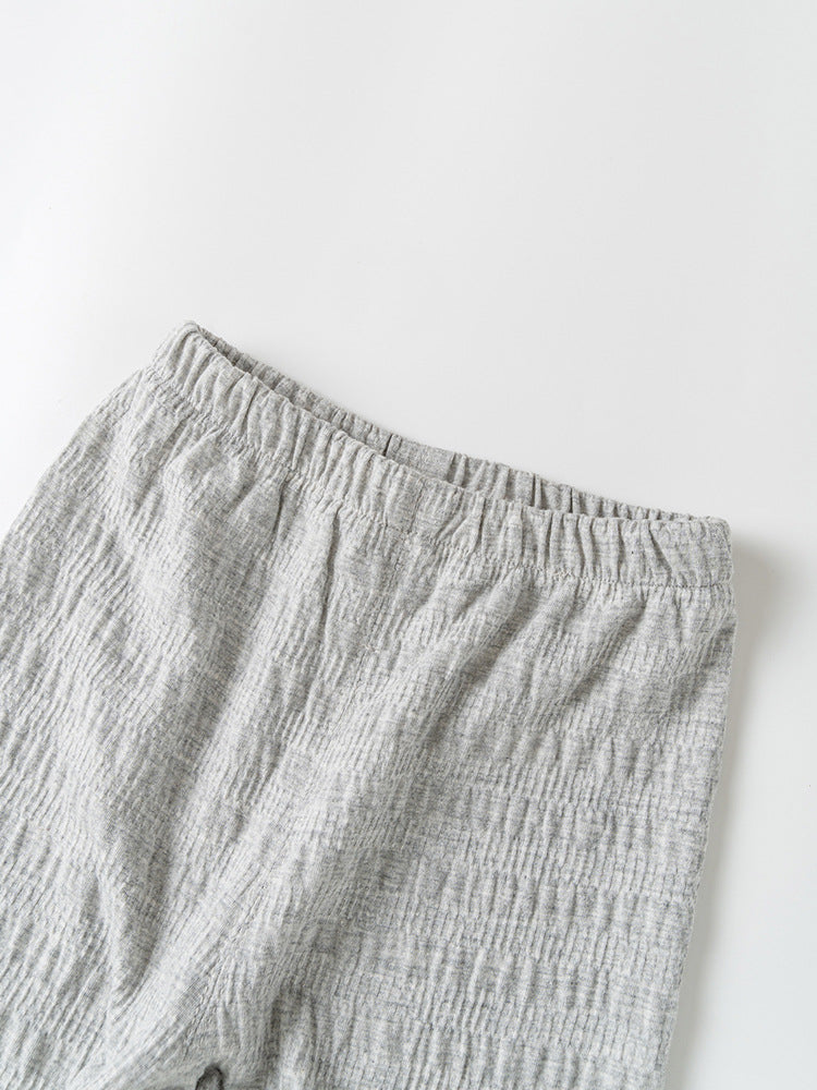 Baby Kids Girls Spring Flower Logo Soft Pants