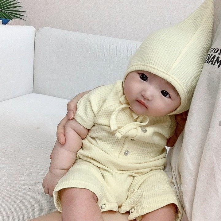 Baby Solid Color Western Style Hot Selling Rompers