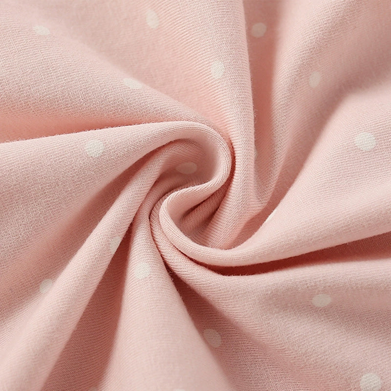 Summer Arrival Fairy and Stars Pattern Short Sleeves Cute Dress for Stylish Girls