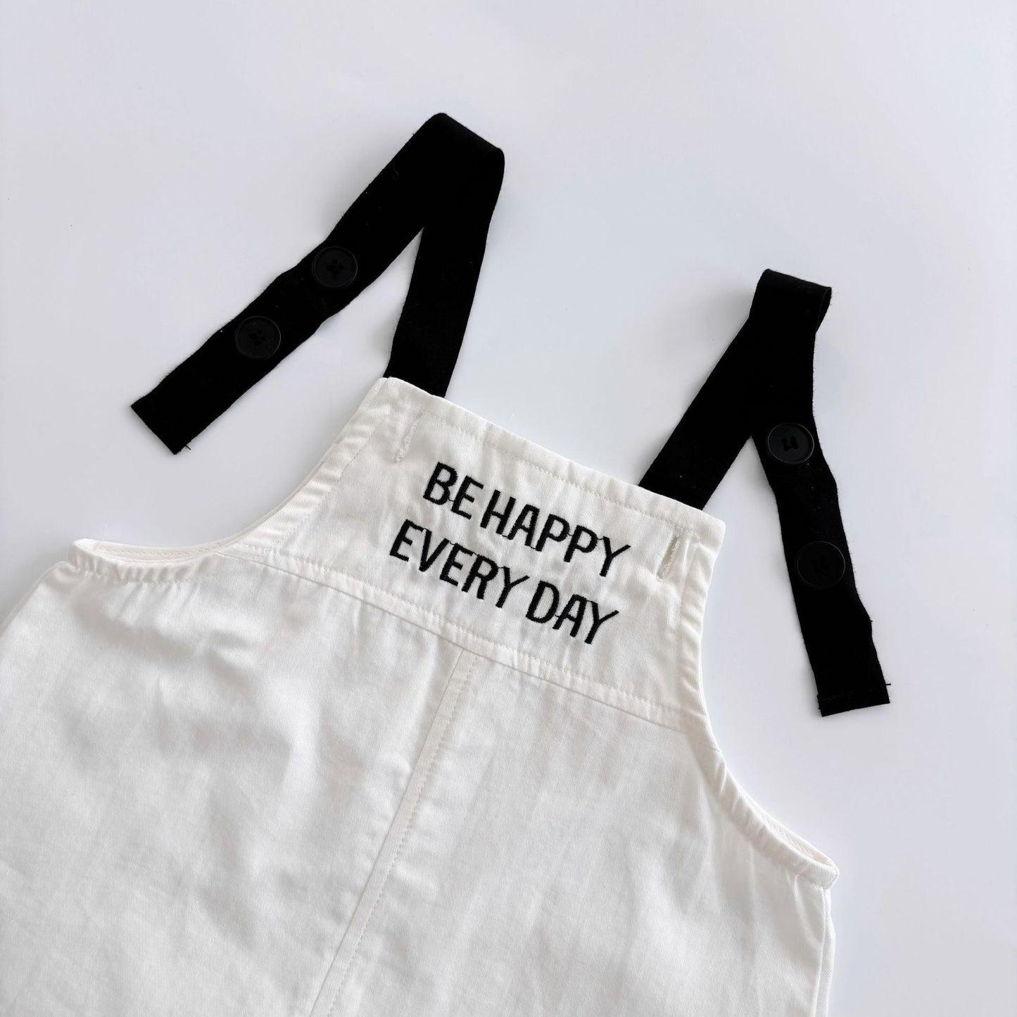 Summer Hot Selling Baby Kids Unisex Sleeveless Letters Embroidered Strap Overalls and Striped Vest Clothing Set