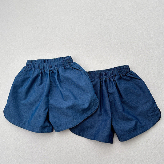 Summer Arrival Unisex Blue Denim Shorts