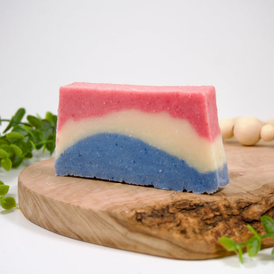 Red, White, & Blueberry Bar Soap