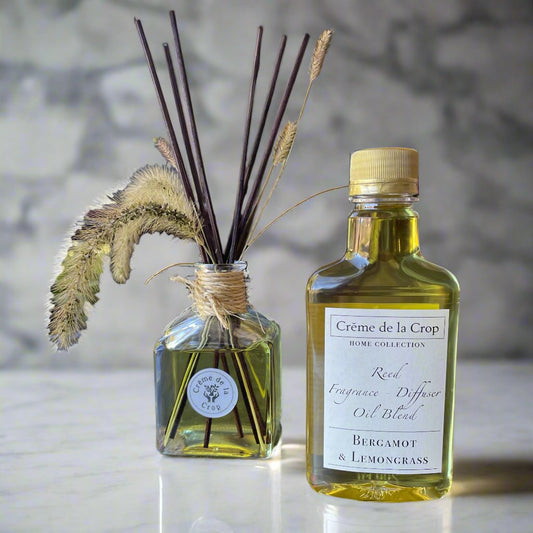 Reed Fragrance - Diffuser, Starter Kit - Bergamot & Lemongrass