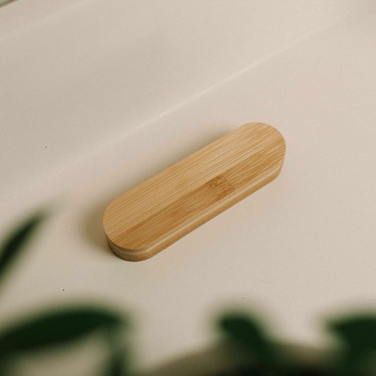 Reusable Bamboo Ear Bud Case