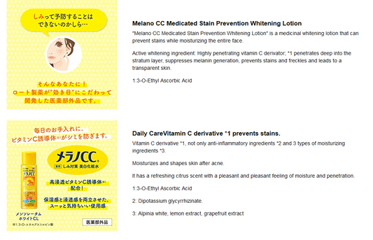 Rohto Melano CC Whitening Anti-Spot Lotion