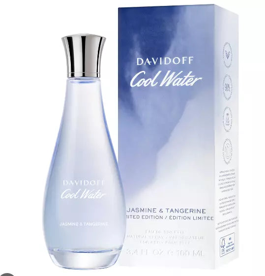 Davidoff Cool Water Jasmine & Tangerine Eau De Toilette Spray for Women