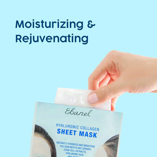 EBANEL Skincare Hyaluronic Collagen Sheet Mask