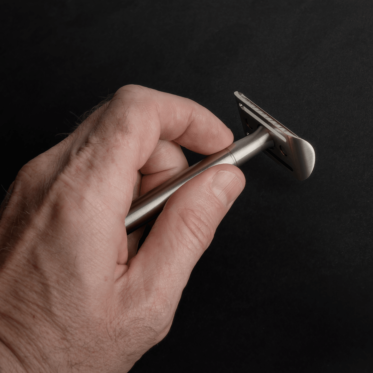 Safety Razor - Baron Classic - Brushed Alloy