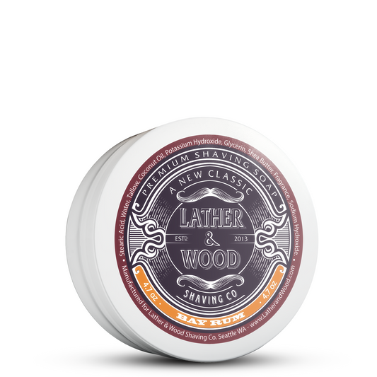 Luxury Shaving Soap - Bay Rum
