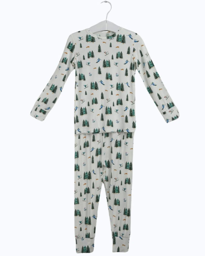 Ski Kids Bamboo Pajamas