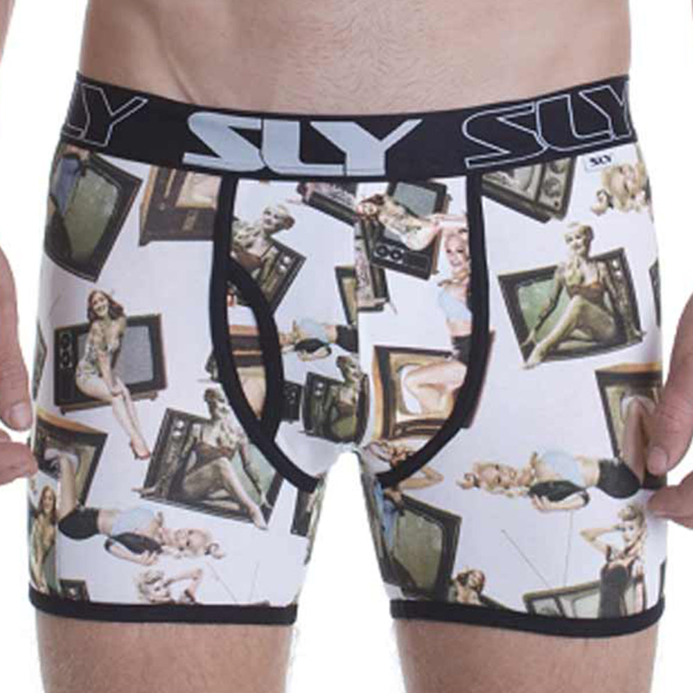 SLY SL-0030005W-PINUPS PINUPS Work Boxer Brief
