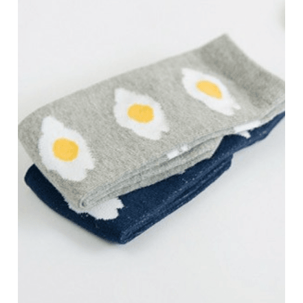 Cracked Egg Knee High Socks